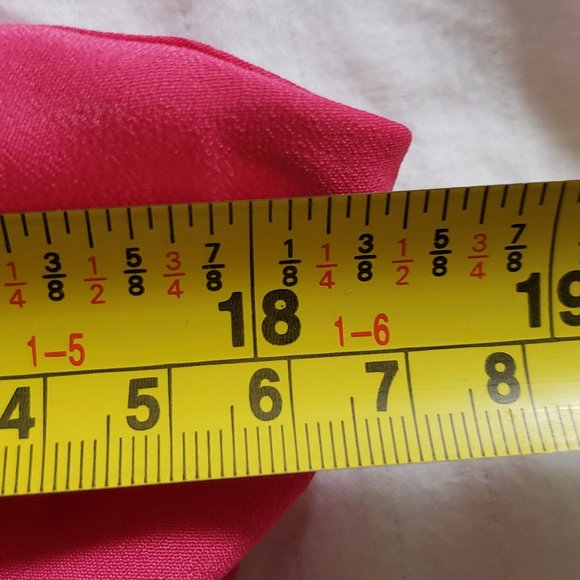 Miley Cyrus Max Azria Hot Pink Ruffle Cami Top XL - Picture 6 of 7